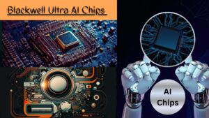 Nvidia CEO presenting the latest GPU and AI breakthroughs at GTC 2025