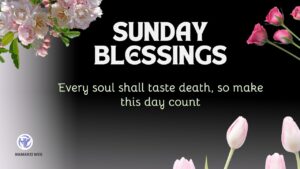 Good Morning Sunday Blessings